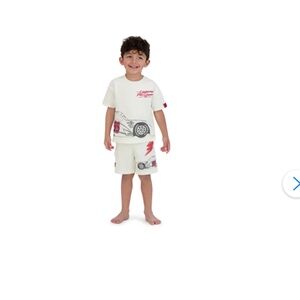 Disney Pixar Cars Toddler Graphic Tee and Shorts Set, 2-Piece